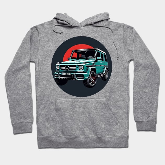 Mercedes G class Hoodie by Auto-apparel